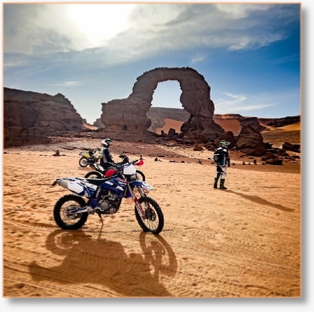 Experience the Thrill of the Desert with Motorcycle Tours in Algeria