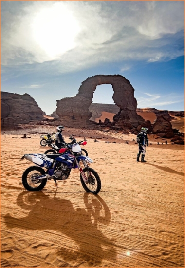 Motorcycle Tours in Algeria / Motorcycle tours Djanet