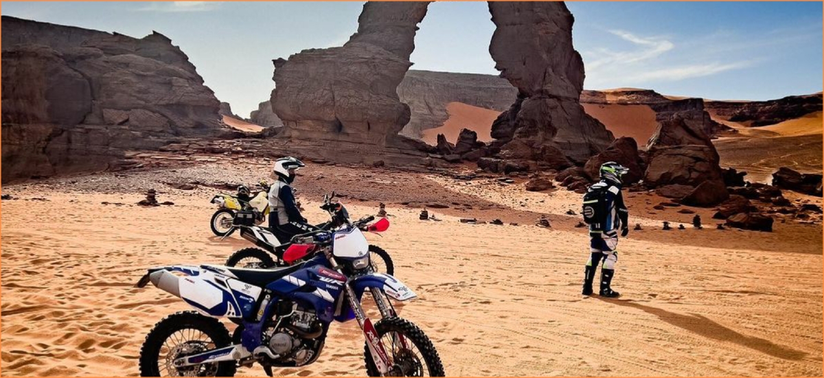 Motorcycle Tours in Algeria / Motorcycle tours Djanet