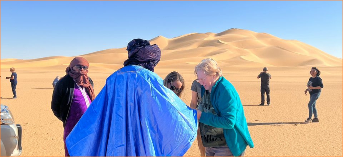 2-Day Erg Admer Sand Dunes and Essendilne Oasis Tour