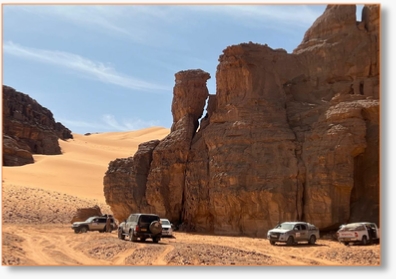 Red Tadrart Sahara Desert Tour5 Days
